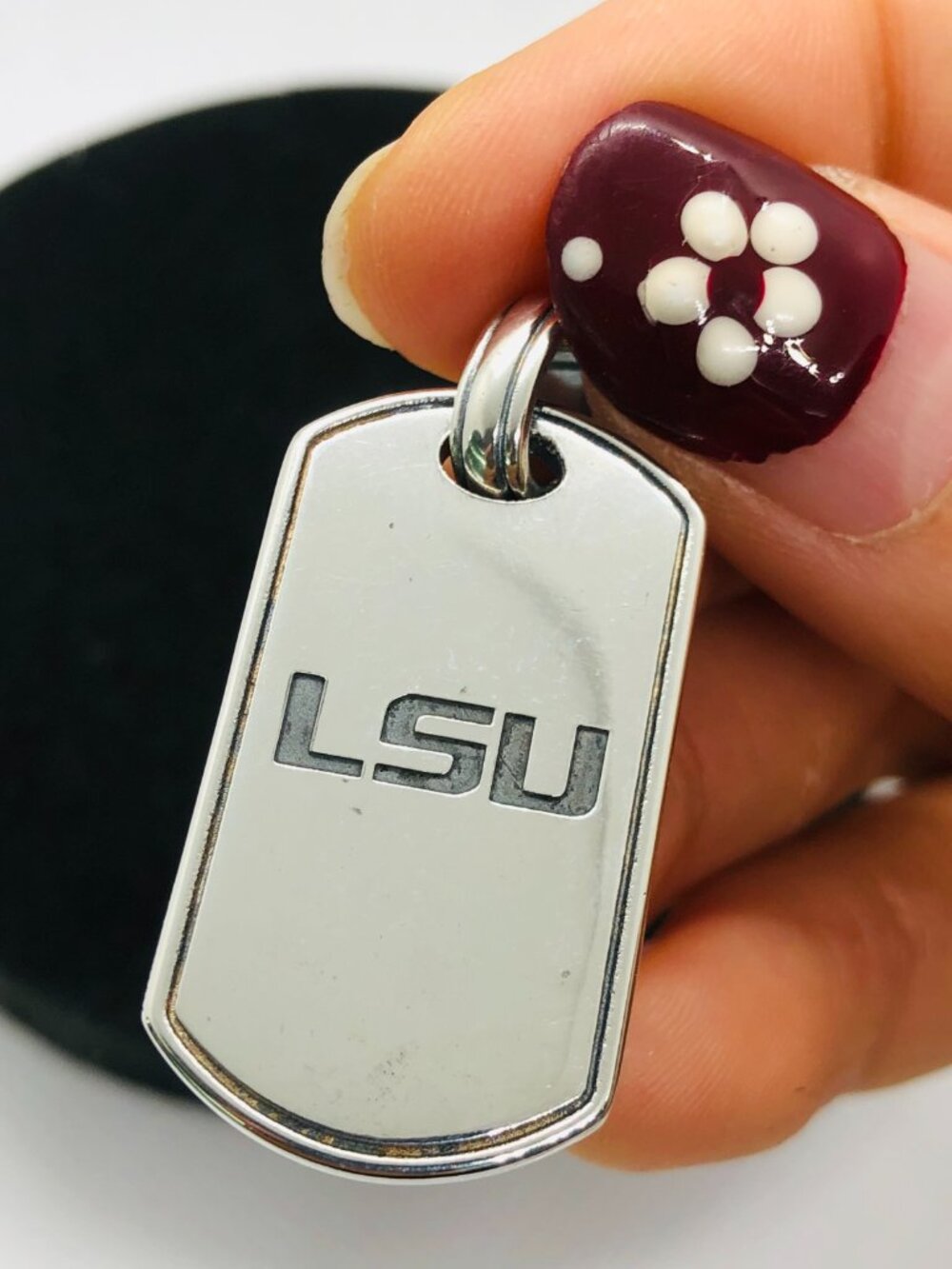 James Avery Louisiana State University Classic Tag Pendant